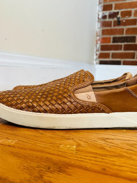 Men\'s OluKai® Lae\'ahi Lauhala Slip-On Shoes Size US 11 main image 4